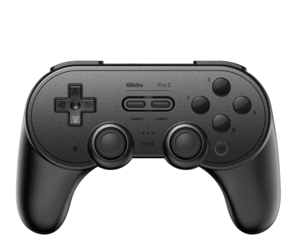 Akcesoria do konsol 8BitDo PRO 2 Gamepad Hall Ed Black RET00409
